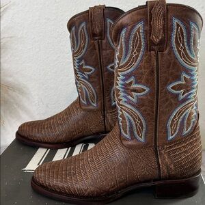 Dingo Men's Saw Buck Leather Boot Size 11D